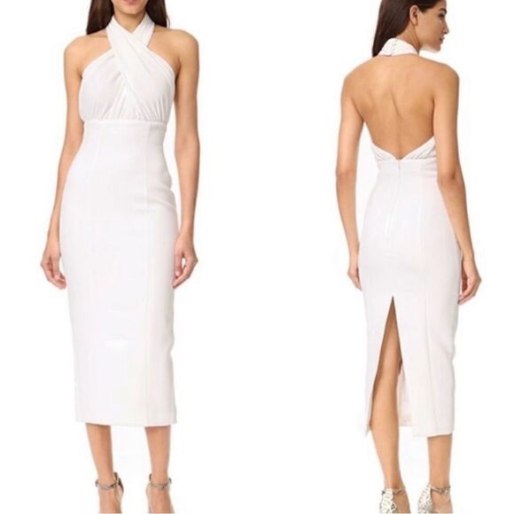 NWT Sophisticated Misha Collection Formal Bridal Rehersal Bachelorette Dress - Picture 1 of 7